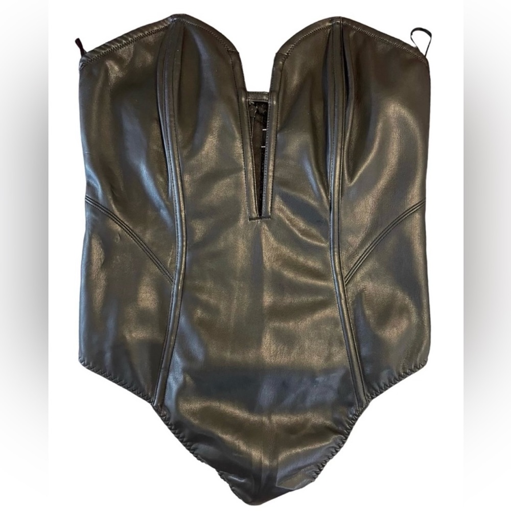Victoria Secret Black Body Suit Sz M